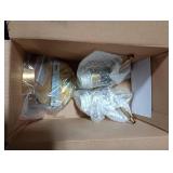 Yollzey Battery Operated Wall Sconces Set of 2, Cordless Dimmable LED Wall Lights with Rechargeable 5800mAh 15 Colors Bulb and Remote, Gold Wall Lamp for Porch Bedroom Living Room Fireplace