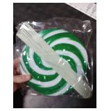 Soulchen 12 Pcs Christmas Decorations Candy Ornaments Large Red White Green Lollipop Christmas Tree Decorations Cute Lollipop Picks Decor for Xmas Tree Topper Home Office Holiday Party Vase Decor