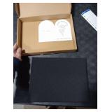 Wedding Guest Book 50 Blank Pages Polaroid Guest Book to Sign at Weddings Reception,Linen Cover Scrapbook Reception Party for Baby Shower Birthdays Funeral Special Events,Black