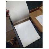 Wedding Guest Book 50 Blank Pages Polaroid Guest Book to Sign at Weddings Reception,Linen Cover Scrapbook Reception Party for Baby Shower Birthdays Funeral Special Events,Black