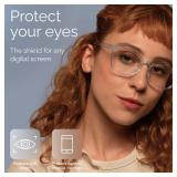 livho High Tech Blue Light Glasses - Advanced Blue Light Blocking Computer Glasses - Screen Fatigue & UV Protection