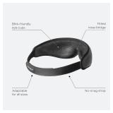 Ostrichpillow Eye Mask, Sleep Mask for Men Women 100% Blackout, No Pressure On Eyes, Soft & Breathable, Adjustable Fit, Travel Bag Included
