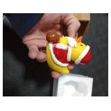 FBAWCJ Christmas Santa Claus Duck Sculpture,Cute Resin Christmas Duck Figurines for Car Dashboard Office Desk Home Christmas Decor Novelty Gifts (Santa Claus)