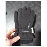 rivmount Kids Winter Gloves 3M Warm Thermal Cold Weather Snow Waterproof Windproof Touchscreen Ski for Boys Girls(Black M)