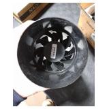 FanGoFast 4 Inch Inline Duct Fan 130CFM Airflow with Stepless Speed Control Low Noise Energy Saving Ventilation Booster Fan for Grow Tents,Workshops,Basements