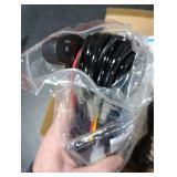 NAOEVO 7 Inch LED Light Bar, White Amber Offroad Fog/Driving Lights LED Pods with Strobe/Memory Function, 2 Leads Wiring Harness Included, Work for Truck Boat ATV UTV, 2-Pack (6 Modes)