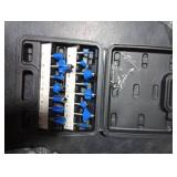 TwoWin Router Tool, 110V 800W Compact Palm Wood Router Tool for Woodworking, Electric Hand Trimmer 1/4 Collets Woodworking Tool Laminate Trimmer + Tungsten Carbide Router with 15 Pcs Router Bits