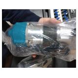 TwoWin Router Tool, 110V 800W Compact Palm Wood Router Tool for Woodworking, Electric Hand Trimmer 1/4 Collets Woodworking Tool Laminate Trimmer + Tungsten Carbide Router with 15 Pcs Router Bits