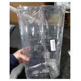 mDesign Plastic Kitchen Organizer - Storage Holder Bin with Handles for Pantry, Cupboard, Cabinet, Fridge/Freezer, Shelves, and Counter - Holds Canned Food, Snacks - 2 Pack - Clear