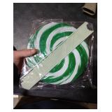 Soulchen 12 Pcs Christmas Decorations Candy Ornaments Large Red White Green Lollipop Christmas Tree Decorations Cute Lollipop Picks Decor for Xmas Tree Topper Home Office Holiday Party Vase Decor