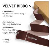 Brown Velvet Ribbon 1