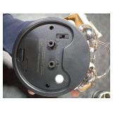 Peakeep Loud Alarm Clock for Heavy Sleepers Adults, Metal 4.5 Inches Twin Bell Battery Operated Analog Alarm Clocks for Bedrooms Decoration (Jewel Blue)