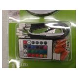 Commercial Electric 20 ft. Indoor LED RGB Tape Light with Remote Control