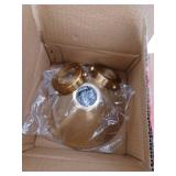 July 17.5  2-light Metal Vanity Light  Brass Gold