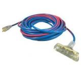 US Wire and Cable Extreme 25 ft. 12/3 Triple Tap All Weather Extension Cord