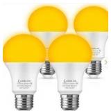 Lohas 40-Watt Equivalent A19 Dusk to Dawn Light Bulbs Outdoor, E26 Base Bug Lights for Outside