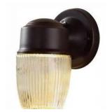 Hampton Bay 7.6 in. Dusk to Dawn Oil-Rubbed Bronze LED Outdoor Wall Light