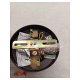 Hampton Bay 7.6 in. Dusk to Dawn Oil-Rubbed Bronze LED Outdoor Wall Light