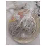 6 Light White Farmhouse Branches Chandelier for Bedroom Study Dining Room