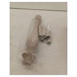 6 Light White Farmhouse Branches Chandelier for Bedroom Study Dining Room