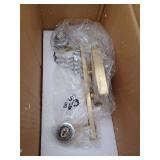 Moore Collection 2-Light Satin Brass White Opal Glass Luxe Bath Vanity Light