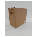 Nuvo 24 in. 4-Light White Vanity Light with White Channel Glass Shade