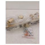 4 ft. 6-Light Payton Painted Brass Flexible Track Lighting Kit