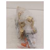 4 ft. 6-Light Payton Painted Brass Flexible Track Lighting Kit