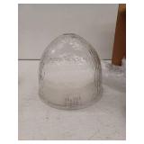 Modern Round Pendant Light 1-Light Electroplated Brass Circle Pendant Light for Kitchen Island with Water Glass Shade