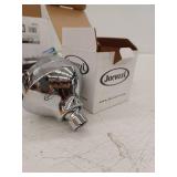 6-Spray Patterns with 1.8 GPM 3.6 in. Wall Mount Fixed Shower Head in Chrome