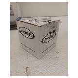 6-Spray Patterns with 1.8 GPM 3.6 in. Wall Mount Fixed Shower Head in Chrome