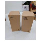 LOT of 2 Juno Trac-Lites Step-Cylinder White Track Light