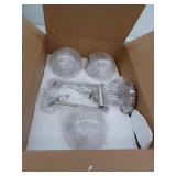 JAZAVA 3-Light Bathroom Vanity Fixture