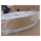 Callisto 15 in. Wood 5CCT LED Flush Mount Ceiling Light with Night Light Preset and Remote Included