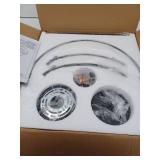 5-Light 16.5 in. W Matte Black Farmhouse Chandeliers Adjustable Rustic Cottage Candle Cage Pendant for Bedroom Enryway