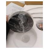 5-Light 16.5 in. W Matte Black Farmhouse Chandeliers Adjustable Rustic Cottage Candle Cage Pendant for Bedroom Enryway