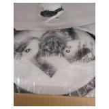 5-Light 16.5 in. W Matte Black Farmhouse Chandeliers Adjustable Rustic Cottage Candle Cage Pendant for Bedroom Enryway