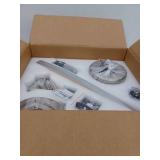 52 in. Indoor Brushed Nickel Ceiling Fan with LED Light, Remote Control, Dimmable and Reversible Quiet Motor