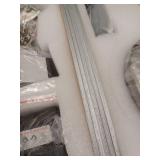 52 in. Indoor Brushed Nickel Ceiling Fan with LED Light, Remote Control, Dimmable and Reversible Quiet Motor