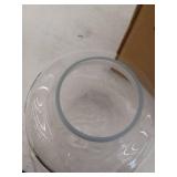 Vidria 1 Light Brushed Nickel Mini Pendant Light with Clear Glass Shade Kitchen Light