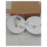 8.8 in 1-Light 3 Colors Wireless Vintage Black LED Wall lamp, Battery Operated Wall Sconce, Set of Two