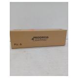 Replay Collection 22 in. 3-Light Brushed Nickel Etched White Glass Modern Bathroom Vanity Light