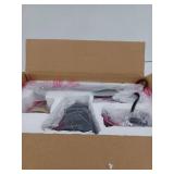 Edith 8 in. Tall 1-Light Matte Black/Vintage Brass Swing Arm Sconce Wall Lamp