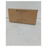 Edith 8 in. Tall 1-Light Matte Black/Vintage Brass Swing Arm Sconce Wall Lamp