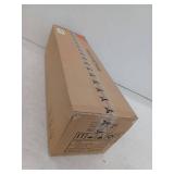 Modern 22 in. 3-Light Black Bathroom Vanity Light with Clear Glass Globe Shades