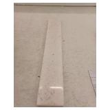 Home Decorators Collection 21.13 in. W x 0.75 in. D x 3.5 in. H Cultured Marble Vanity Side Splash in Starry Sky