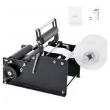 SVOPES Manual Round Labeling Machine, 15-20 pcs/min, Applicator, Adjustable Labeler for 0.78-4.72 in. Dia. Bottles