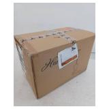 Hunter - Vidria 1-light Brushed Nickel  Small Pendant Light  Dimmable  Formal Style  Bell Shaped  for Bedrooms  Dining  Living Rooms - 19723