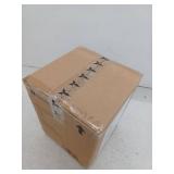 Ashton 34 in. White Table Lamp with Marble Base