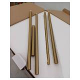 Tamassee Collection 1-Light Brushed Gold Updated Traditional Mini Pendant with Clear Glass Shade for Kitchen